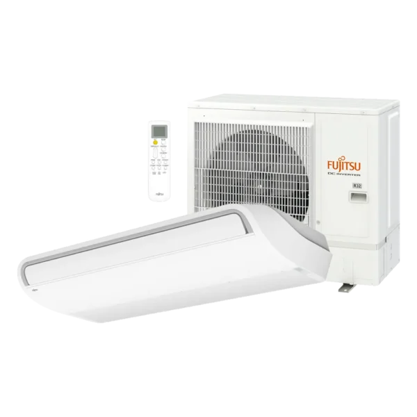 Ar Condicionado Piso Teto Fujitsu Inverter 35000 Btus Quente e Frio 220v R-32
